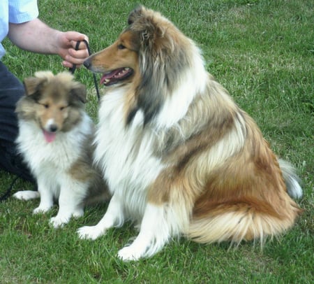 Chantal mit ihrem Sohn Sir Arthur