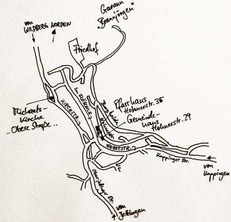 Ortsplan Sulz - Straßensuche z.B. über www.goyellow.de/map