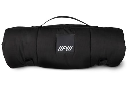 Hundedecke Reisedecke schwarz wasserabweisend zusammenrollbar