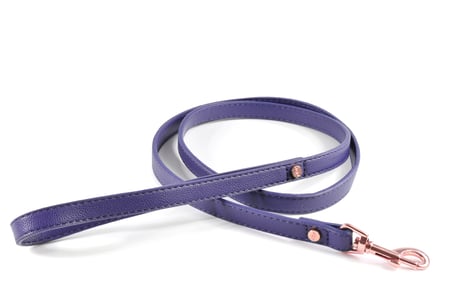 Hundeleine Amaya Lila Roségold Milk and Pepper