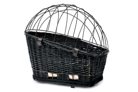 Hunde-Fahrradkorb Hundefahrradkorb Weide Tommi Ausflug Fahrrad