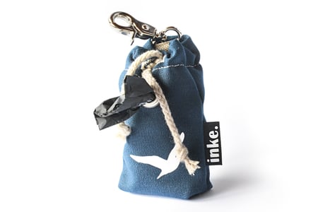 Kotbeutelspender Hundekotbeutel Möwe blau maritim