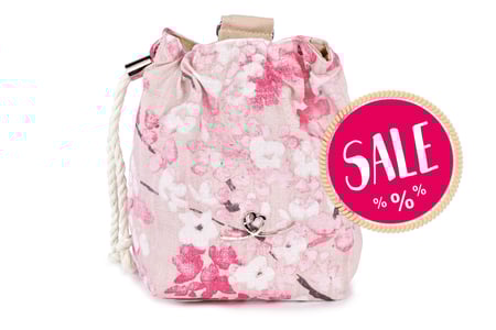 Bellovie Futterbeutel Leckerliebeutel Premium Cherry Blossom pink