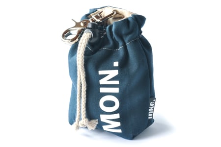 Leckerliebeutel Futterbeutel Hundefutterbeutel blau moin maritim