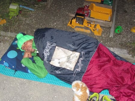 Heli wird wohl noch ein wenig gehen und sich dann hoffentlich gemütlicher Betten können also schon die letzten Tage