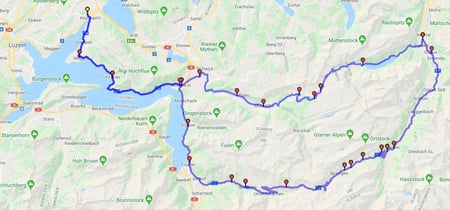 Mit zwei Api's dreihundert Kilometer durch die Alpenwelt.