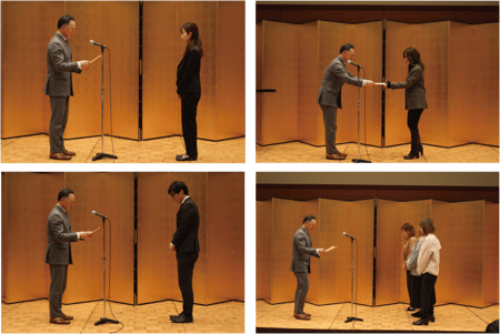 ▲表彰式の様子