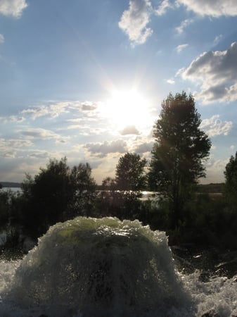 Flutung Frankleben Juni 2007