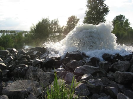 Flutung Frankleben Juni 2007