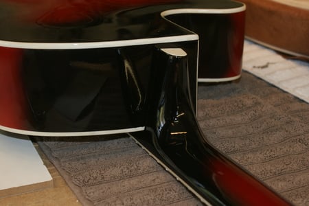 Nach dem einleimen sieht alles schon sehr gut aus.