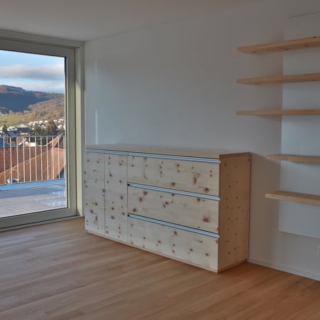 Sideboard Arve massiv, Alugriffe