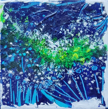 paysage 18 peinture acrylique contemporaine Eliabeth Augendre