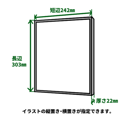 フレームアート納品