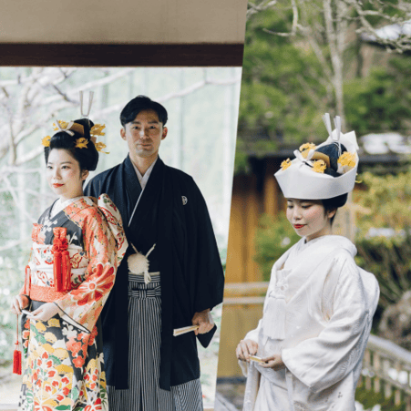 白無垢+文金高島田へリンク