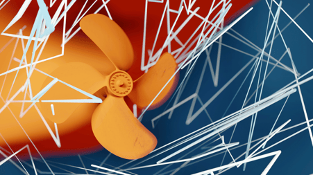 Schiffschrauben verursachen Lärm (Ausschnitt aus dem Film) © Michael Stünzi