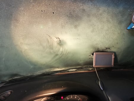 Sicht von innen nach aussen (Bilder: KAPO SG)