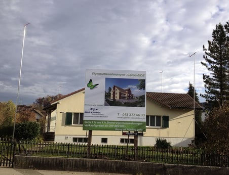 Das Wachstum soll vermehrt innerhalb der bestehenden Bauzonen erfolgen. Unser Bild zeigt ein Verdichtungsprojekt in Oberwolfhausen.