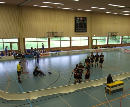 Jubel 47 Sekunden vor Schluss: Die Riders schiessen das "Golden Goal"