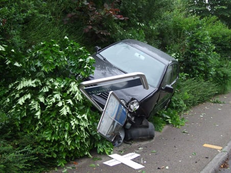 Unfall in Wolfhausen am 23. Juni 2013