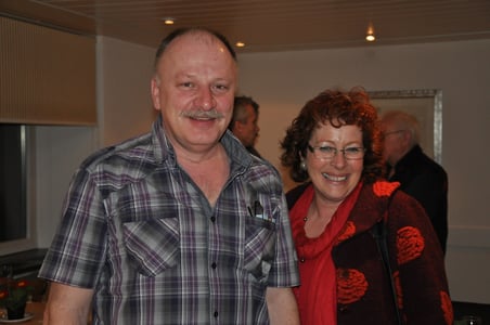 Die geehrten langjährigen Vorstandsmitglieder: Martin Wyss (23 Jahre) und Edith Leuenberger (28 Jahre)