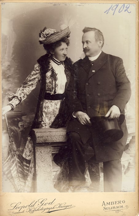 1902 Erny Rubner und Georg I