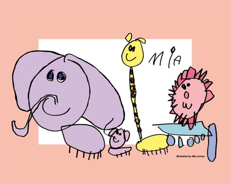 こども画伯　こどもの絵　アート