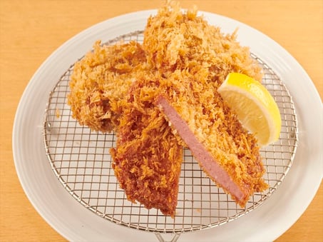ponchi-ken|ham cutlet|croquette