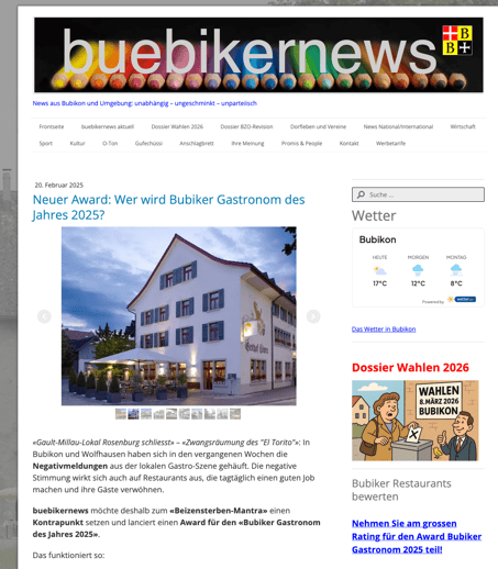 (Screenshot: buebikernews)