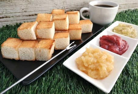 【果実×オリーブオイル】ジャムとスクウェアトースト①