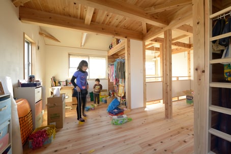 未完成の子供部屋