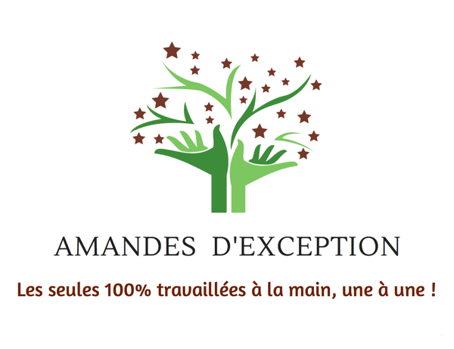 AMANDES D'EXCEPTION : les seules 100% sélectionnées à la main, une à une ! Miel artisanal, Lavande, Thym et Romarin sauvages.