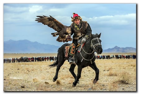 Golden Eagle Festival Altai Mountains