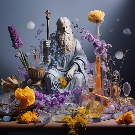 Heilige Statuen sind lebendige Symbole, die uns an die Präsenz der Heiligen erinnern  und uns mit ihrer liebevollen Führung begleiten.