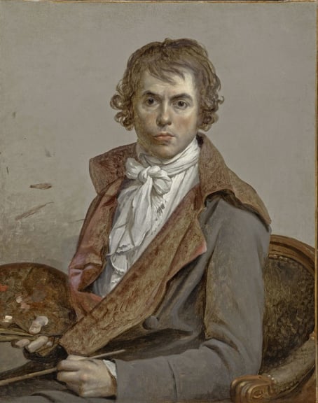 Marat autoportrait en prison, 1794