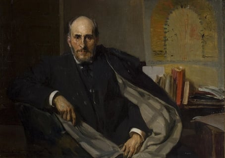 Joaquín Sorolla. Santiago Ramón y Cajal (1906)