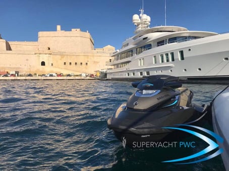 superyacht pwc jetski