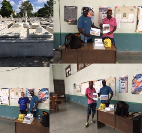 Havanne Übergabe der Schachbretter