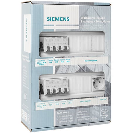 tableau électrique Siemens