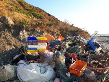 ramassage de déchets au Havre
