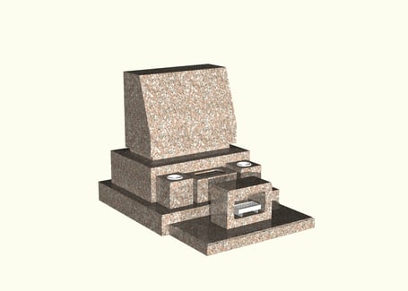 深谷石材店：和型石碑・洋型石碑