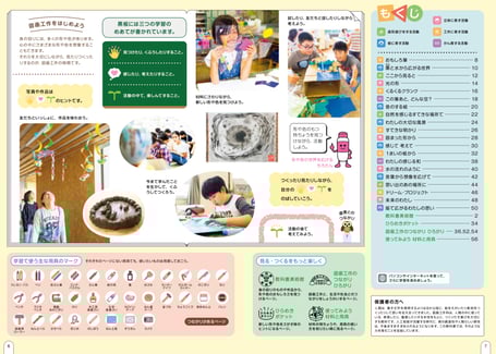 令和2年度版「図画工作」5・6下p.5-6