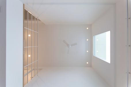 ハコイエの吹き抜けの画像