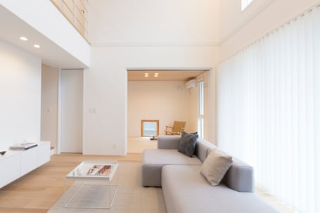 ハコイエのリビングの画像