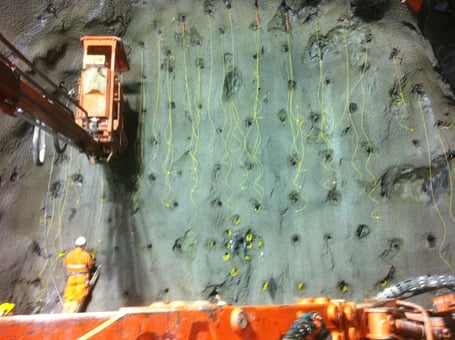 Sprengvortrieb (Ladevorgang)