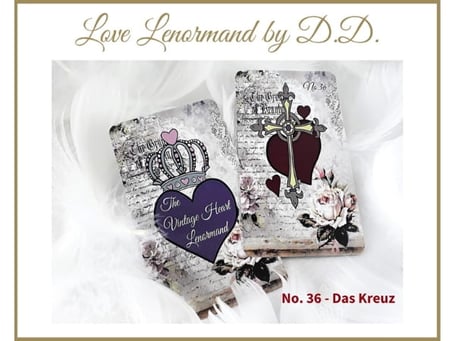 Lenormand Liebeslegung das Kreuz