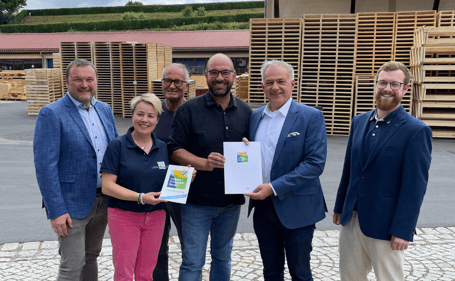 Teilnehmer am Umwelt- und Klimapakt Bayern © Weck-Holz GmbH Leonberg, Oberpfalz