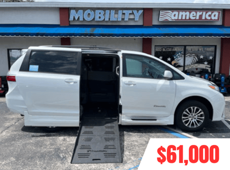 2020 Toyota Sienna Wheelchair Vans