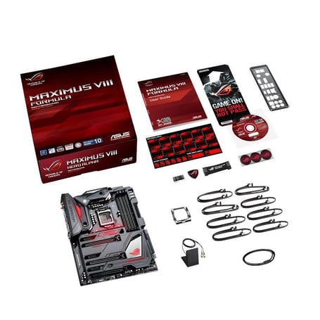 ASUS ROG MAXIMUS VIII FORMULA disponible ici.
