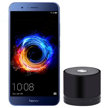 Honor 8 Pro Bleu 64 Go + Muvit MiniSpeaker OFFERT ! disponible ici.