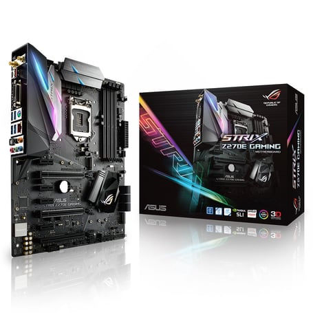 ASUS ROG STRIX Z270E GAMING disponible ici.